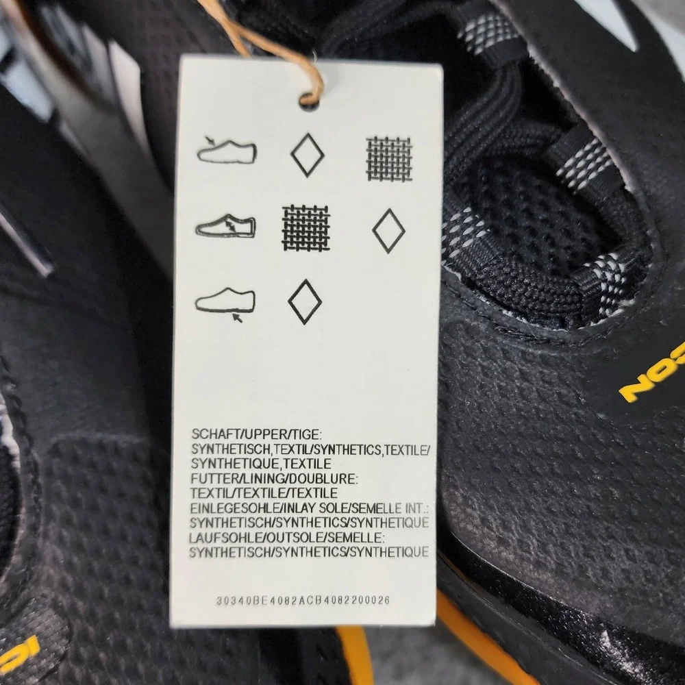 Adidas Icon 7 Baseball Metal Cleats Mens Size 15 Black‎ Yellow Stealtrax S23856